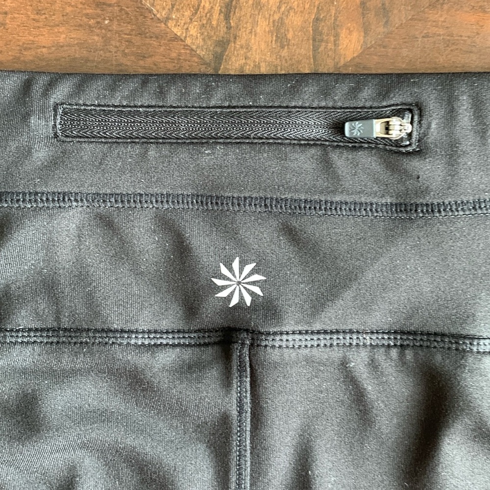 Athleta womens black skort skirt size large athletic pickleball tennis stretch - Picture 5 of 16
